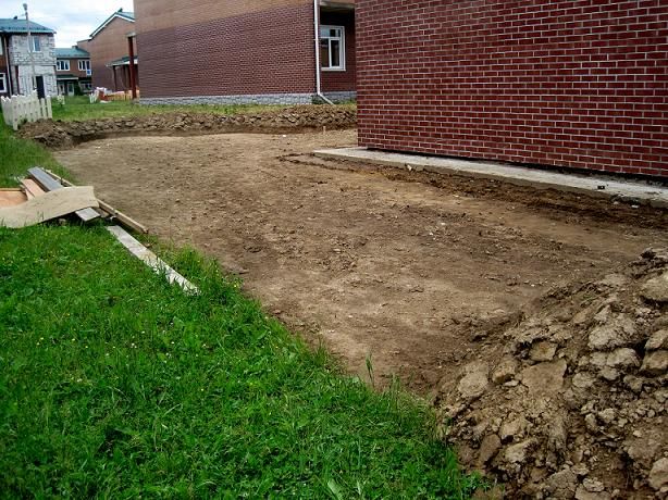 вертикальная планировка участка